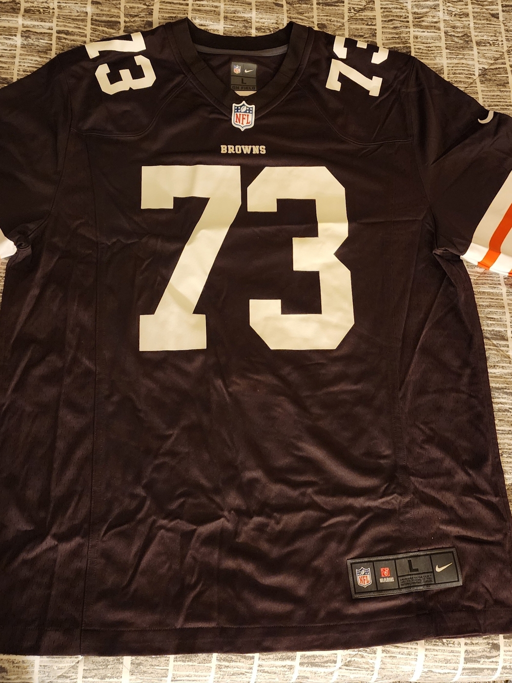 Joe Thomas, Cleveland Browns Retired Player Game Jersey- Men's Nike- NWT